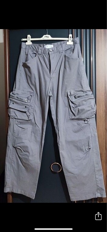 BERSHKA Erkek Kargo Pantolon