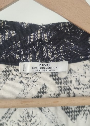 m Beden gri Renk Yılan Desenli Kadın Midi Ceket