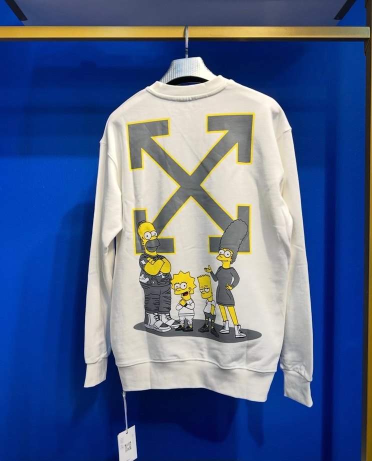 Off White Sweatshirt - Görsel 2