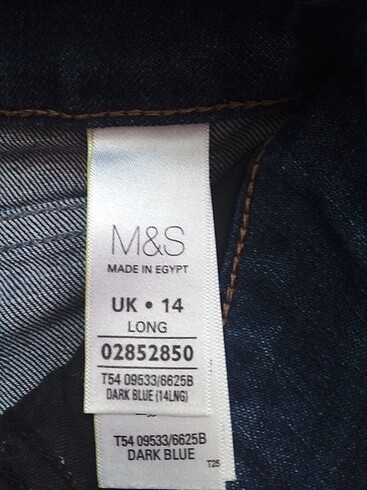 Marks & Spencer Bayan kot pantolon