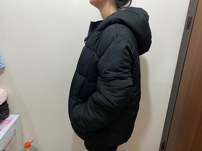 LC Waikiki Siyah şişme mont