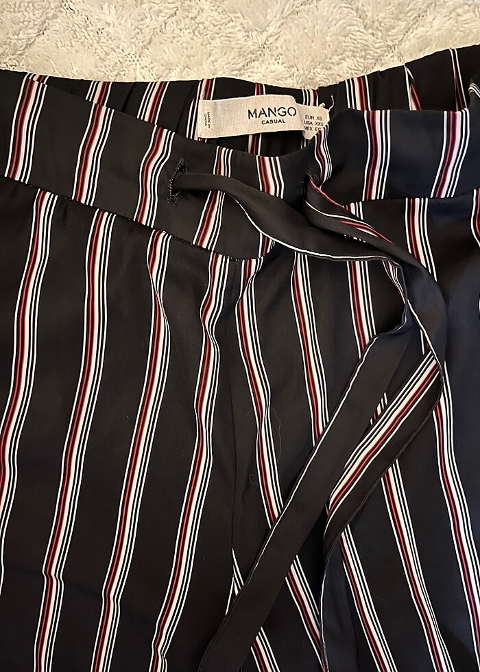 XS Saten Mango Pantolon - Görsel 2