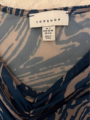 Topshop Tül Topshop Crop 36-38 uyumlu