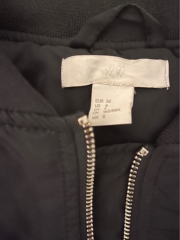 H&M H&M Mevsimlik Mont Siyah