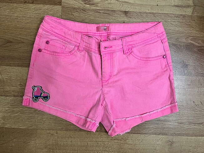 36 bedene uygun Pembe Mini şort
