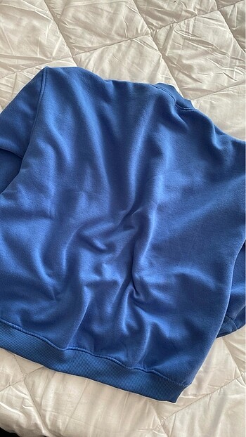 l Beden mavi Renk sweatshirt