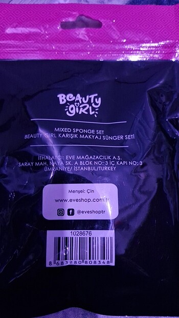 Beden Renk MAKYAJ SÜNGERİ