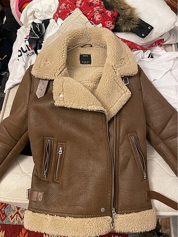 İçi polar bershka ceket