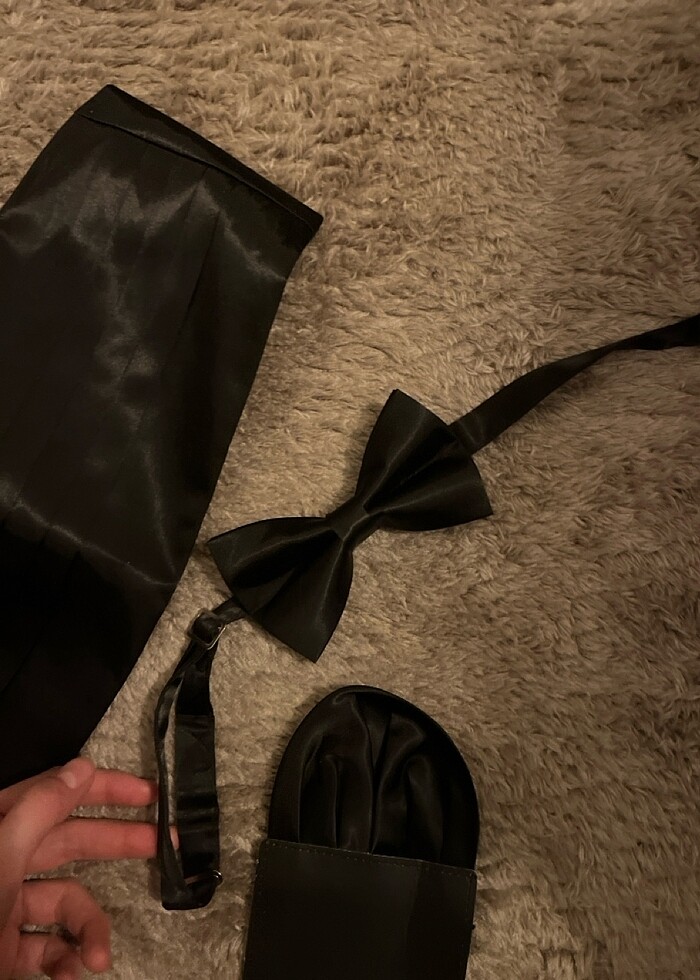 Damat takım aksesuarı papyon - Görsel 4