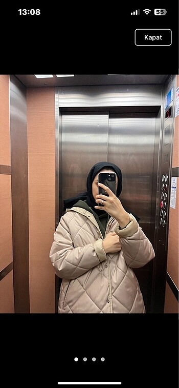 Kapitone bej mont