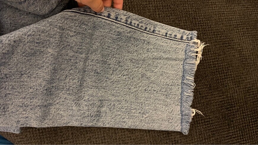 40 Beden mavi Renk Mango jean