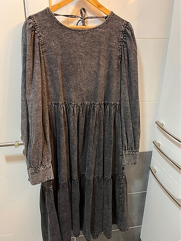 Denim elbise