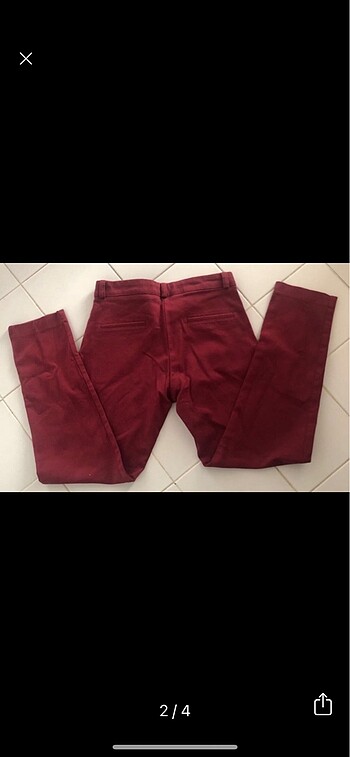 İz moda bordo pantolon