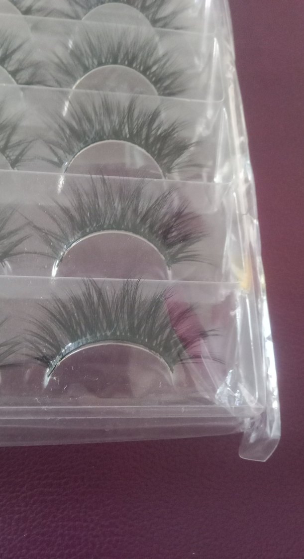 Bej Tonlu Gri Takma Kirpik Seti - Görsel 4