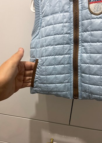 Diğer Erkek Çocuk Mavi Fermuarlı Yelek