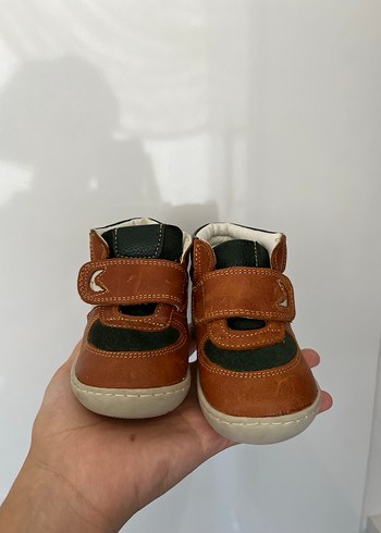 Kahverengi Erkek Bebek İlk Adım Ayakkabısı