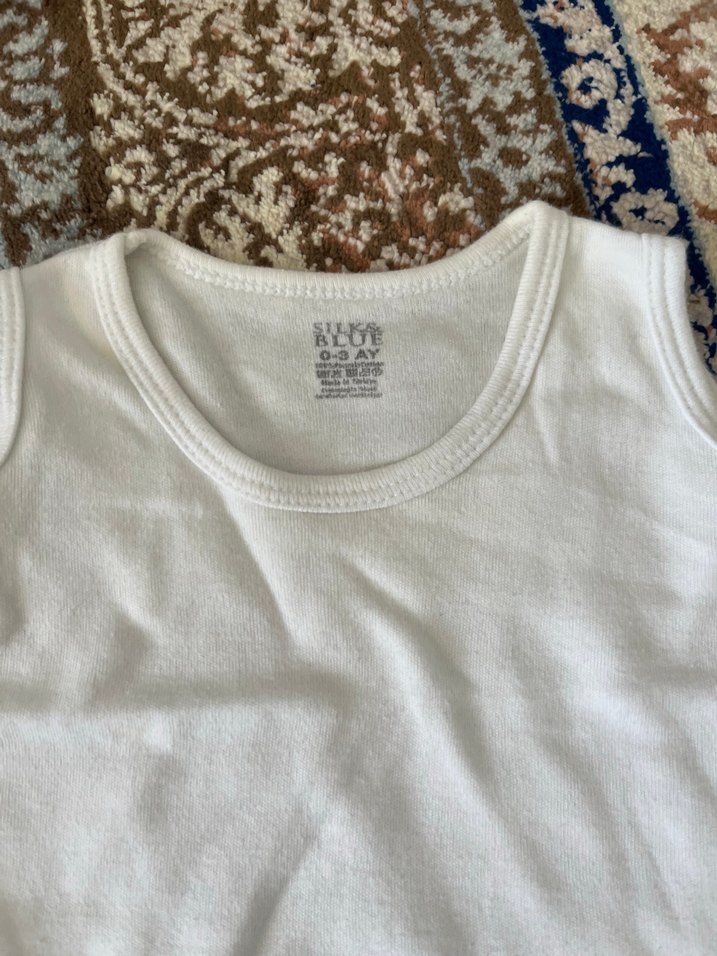 Bebek Erkek Çizgili Kısa Kollu Body - Görsel 5