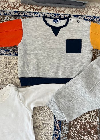 Beyaz Uzun Kollu Bebek Body - Görsel 5