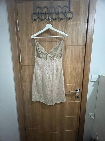 38 Beden simli taşlı mini elbise