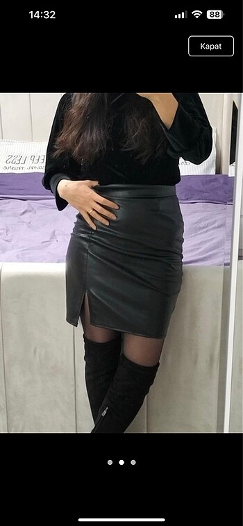 Deri etek