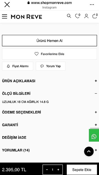 Beden altın Renk Monreve marka Nazar bileklik
