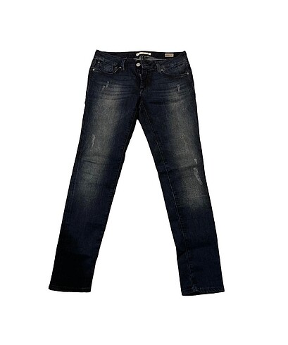 Mavi jeans Adriana Mid-rise super skinny koyu lacivert