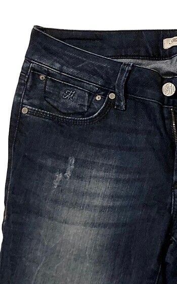Mavi Jeans Mavi jeans Adriana Mid-rise super skinny koyu lacivert