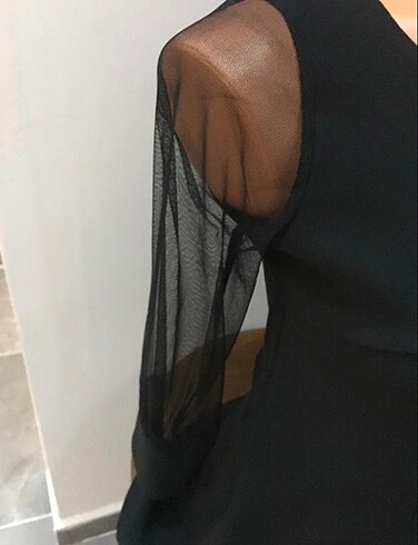 Diğer Tül detaylı şık blüz