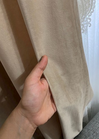 Modern Klasik Bej Fon Perde - Görsel 2