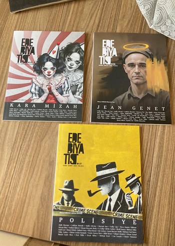 Edebiyatist Dergisi 3 Sayı Seti