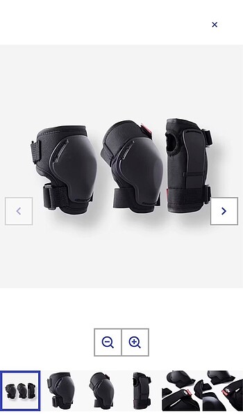 Decathlon oxelo çocuk Paten / Kaykay / Scooter Destek üçlü Seti