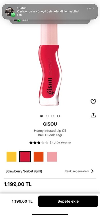Gisou Lip Oil