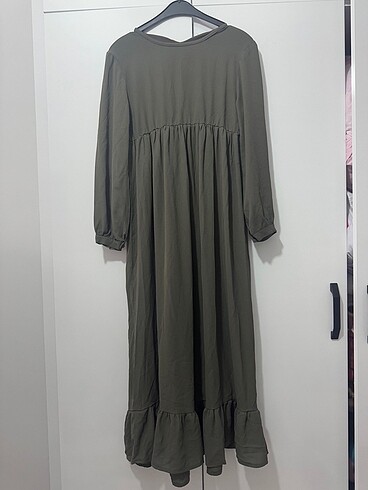 Hamile elbisesi haki rengi - Görsel 2