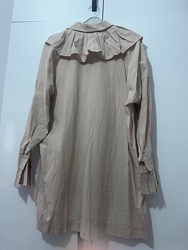 Krem detay gömlek - Görsel 4