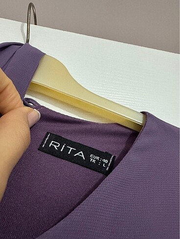 Diğer Lila fırfırlı elbise