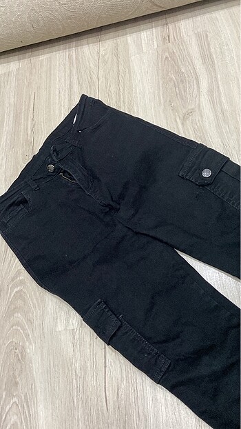 Diğer Siyah pantolon kargo pantolon