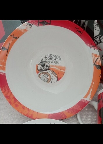 Beden Renk Star wars lisanslı tabak seti