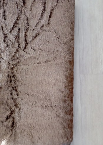  Kahverengi Modern kendinden desenli kadife kumaş