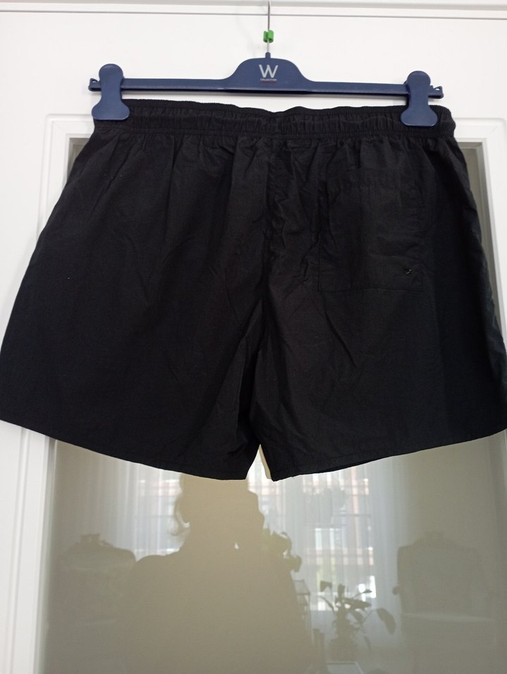 Siyah Erkek Mini Bol Kesim Kemerli Mayo - Görsel 2