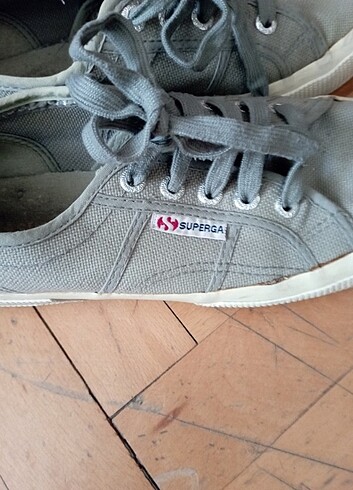 Superga Gri SUPERGA iyi durumda 37 nmra spor ayakkabısı