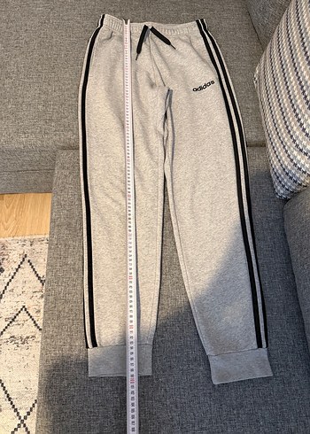 Adidas Gri Fermuarlı Erkek Eşofman Takımı - Görsel 10