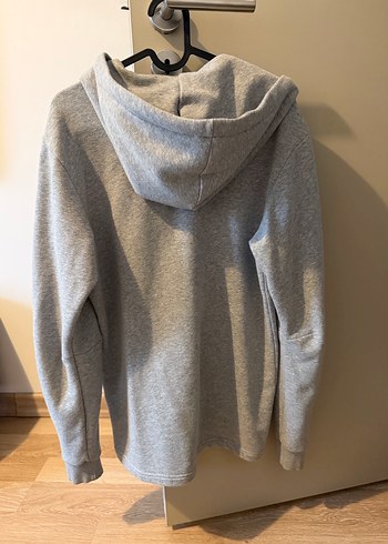 Adidas Gri Fermuarlı Erkek Eşofman Takımı - Görsel 5