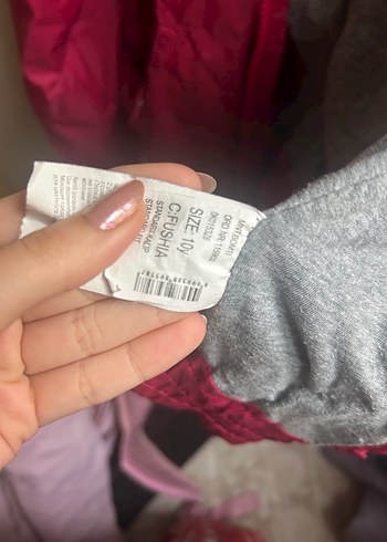 Kız Çocuk Pembe Fermuarlı Yağmurluk - Görsel 2