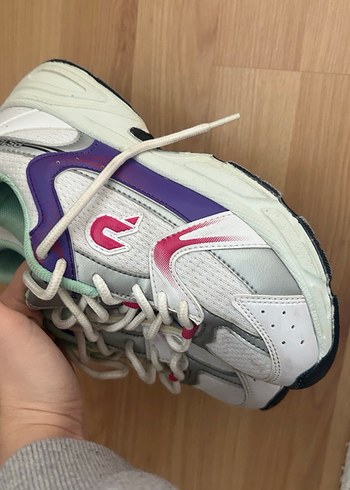 Beyaz Bağcıklı Spor çocuk Sneaker - Görsel 2