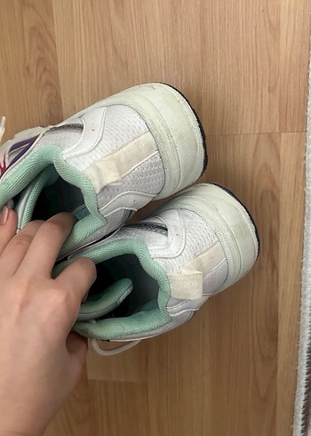 Beyaz Bağcıklı Spor çocuk Sneaker - Görsel 3