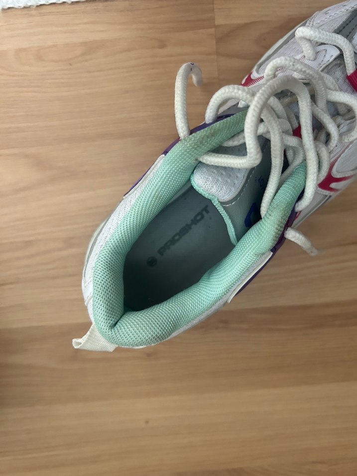 Beyaz Bağcıklı Spor çocuk Sneaker - Görsel 4