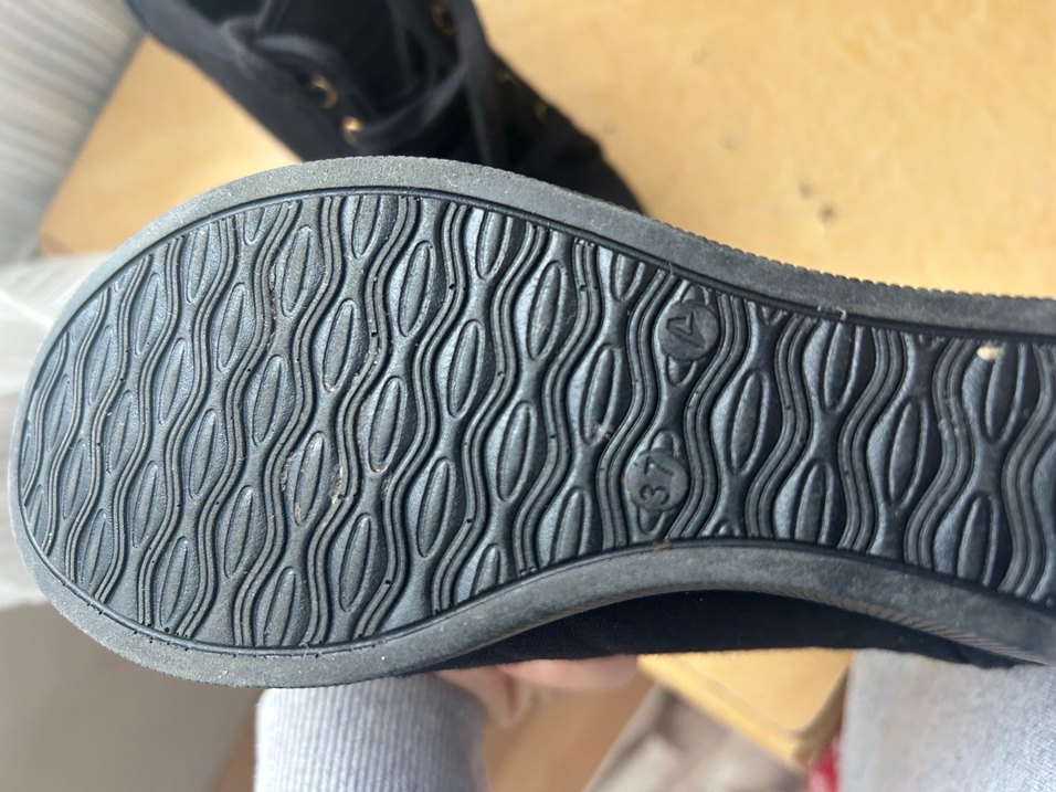 Kadın Siyah Dolgu Topuklu Spor Ayakkabı - Görsel 2