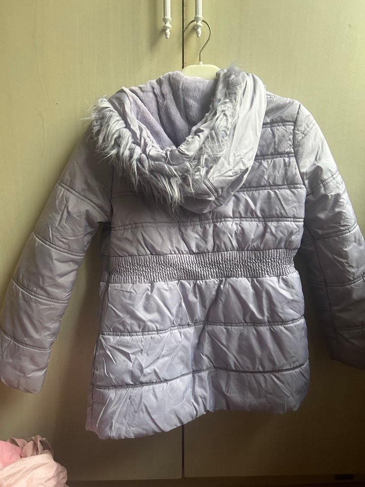 Gri Fermuarlı Kadın Midi Mont - Görsel 4