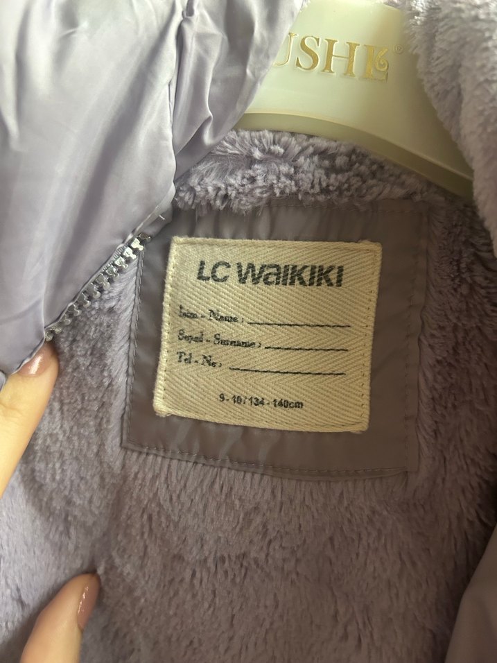 Gri Fermuarlı Kadın Midi Mont - Görsel 3