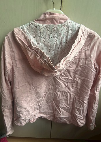 Pembe Fermuarlı çocuk Ceket - Görsel 4